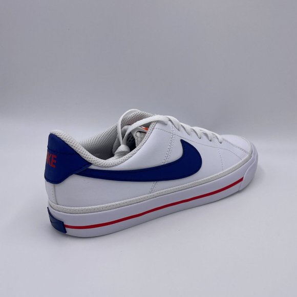Nike Court Legacy White / Blue Womens Shoes - Picture 8 of 8